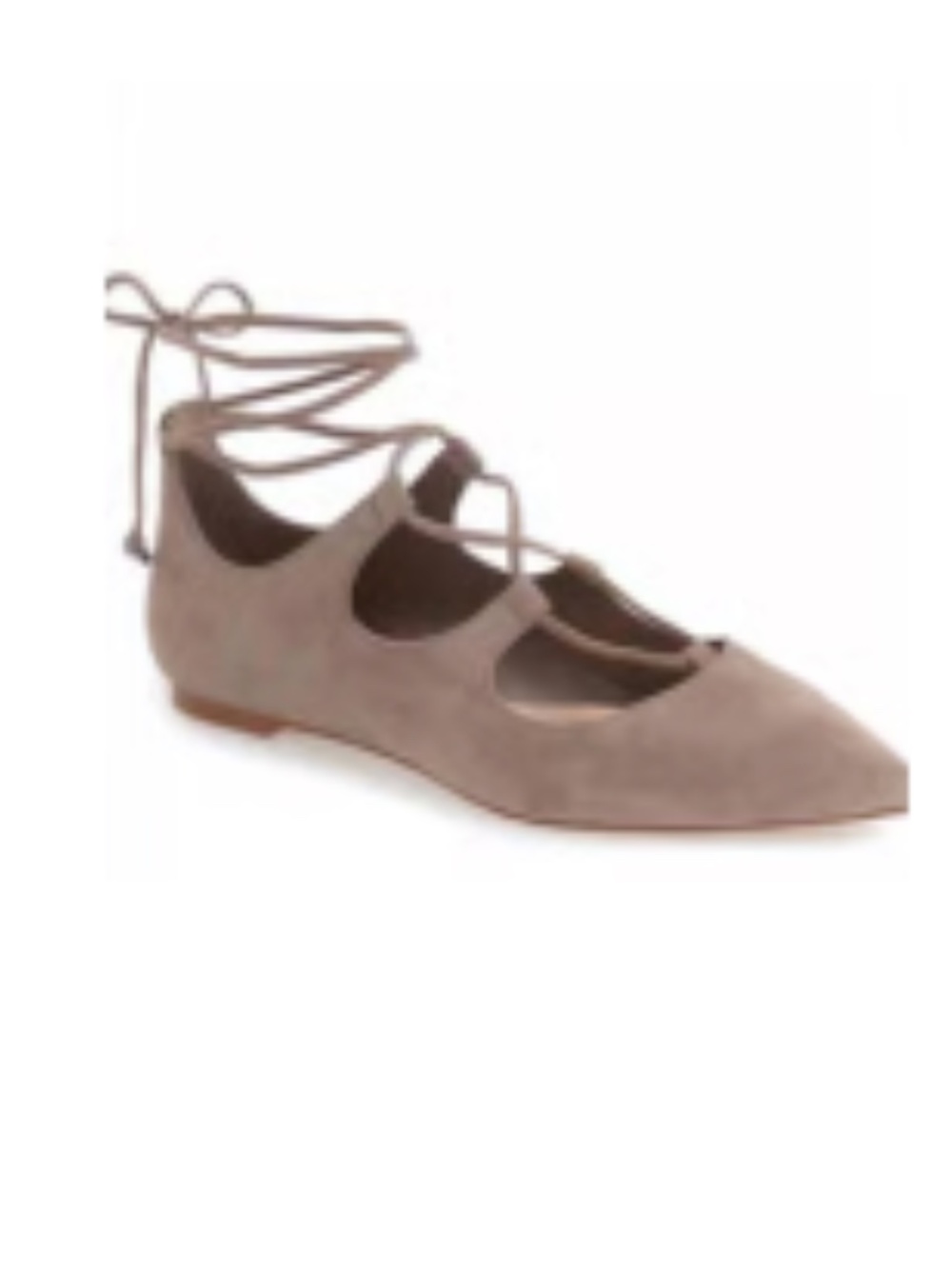 Vince Camuto Emmari suede flats 7/7.5
